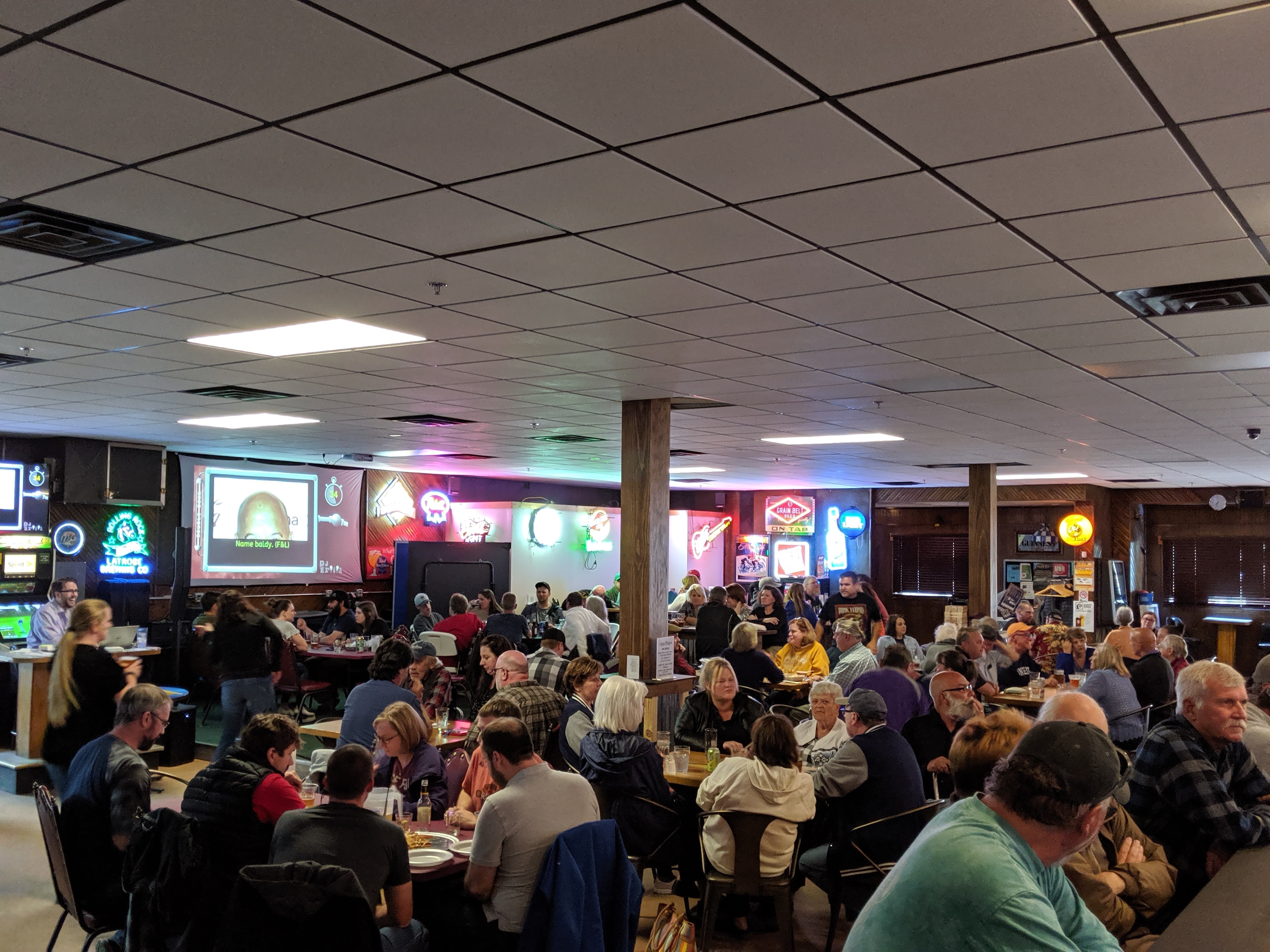 We host a number of weekly events, like DJ Trivia!