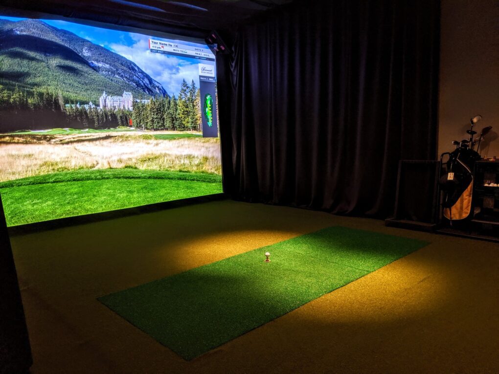 HD golf simulator