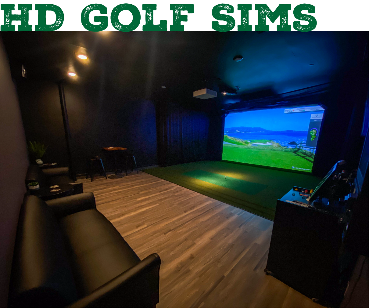 HD Golf sim header
